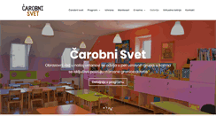 Desktop Screenshot of carobnisvet.com