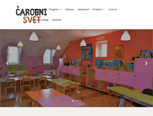 Tablet Screenshot of carobnisvet.com